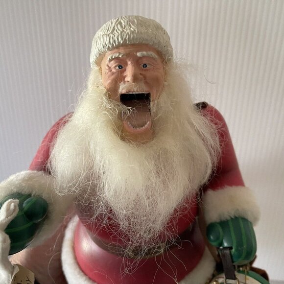 Nutcracker Kurt Adler Norman Rockwell Santa A Drum For Tommy Limited Edition Vtg - Picture 5 of 16